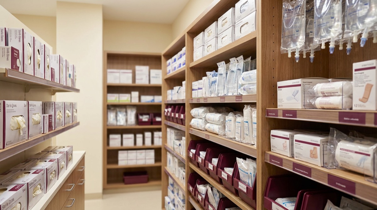 Insumos y material de curación médicos